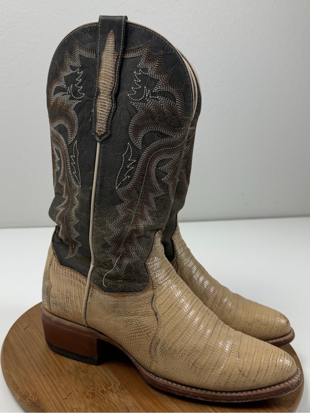Dan Post Men’s Barrett Geniune Lizard Western Boots